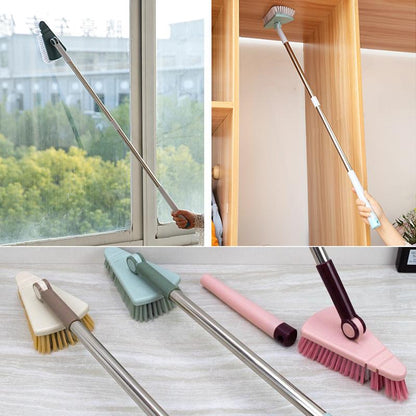 Rynx | Long Handle Rotating Floor Cleaning Brush