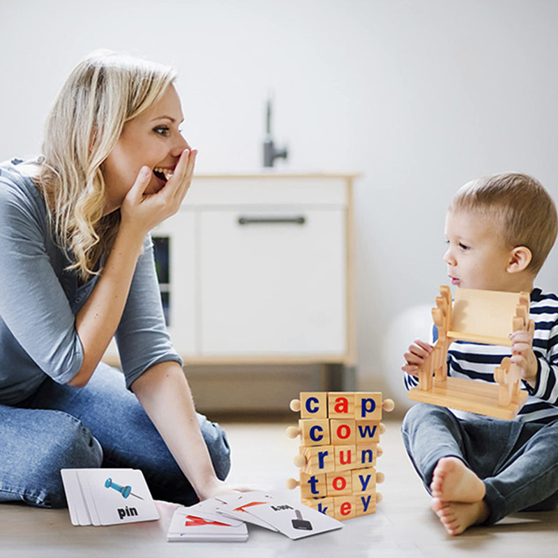 Rynx | Wooden Reading Blocks