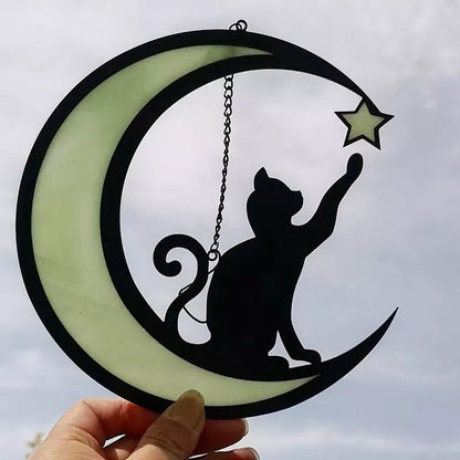 Rynx | Mooncat Decoration Pendant made of Acrylic