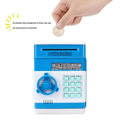 Rynx | Children's piggy bank with combination lock