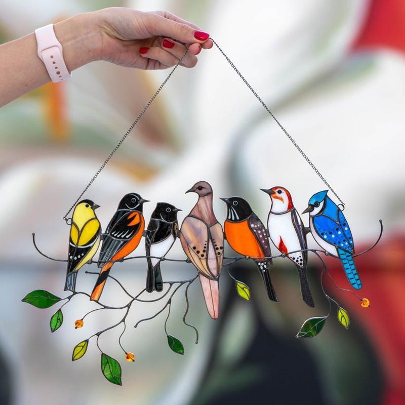 Rynx | VöGel Stained Glass Window Hanger