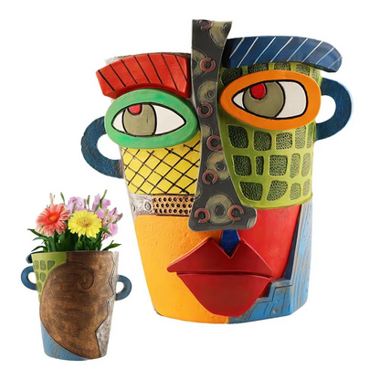 Rynx | Abstract Face Flower Pot