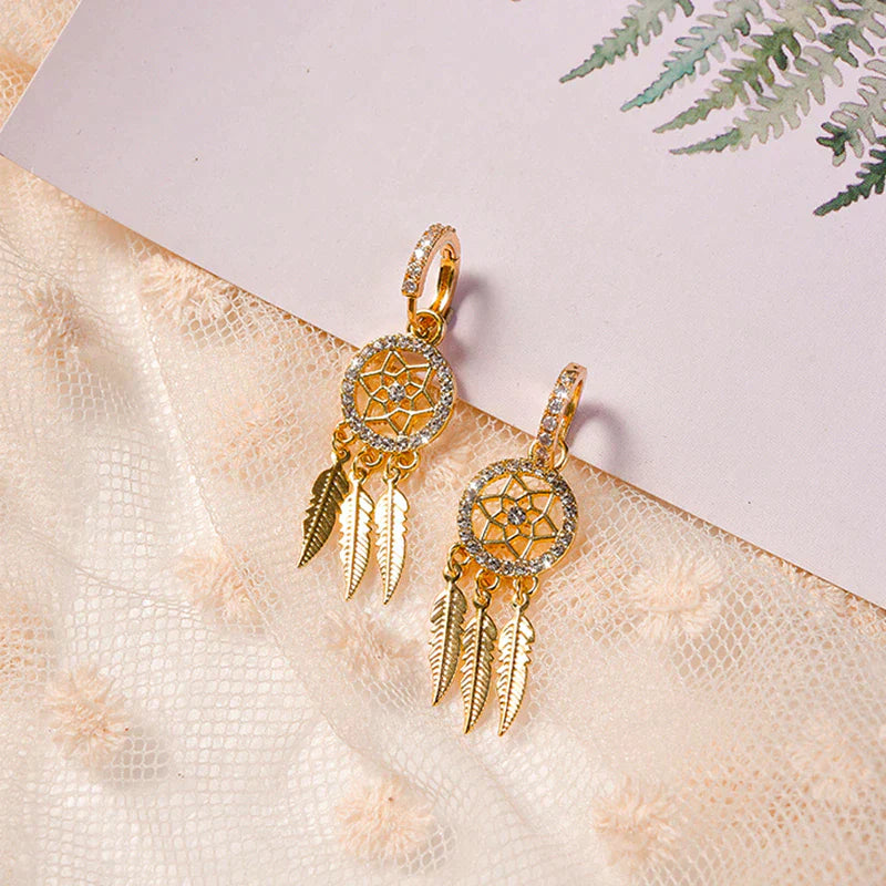 RYNX | Evani️ | Elegant Refinement With Earrings Made Of 14-Carat Gold