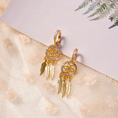 RYNX | Evani️ | Elegant Refinement With Earrings Made Of 14-Carat Gold