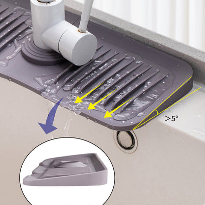 Rynx | Silicone Faucet Drain Mat