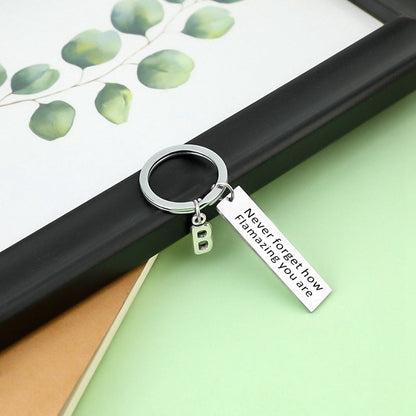 Rynx | Inspiring keychain made of stainless steel