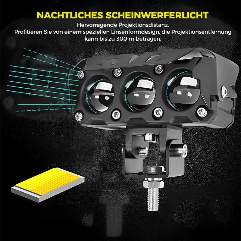 Rynx | Motorcycle riding LED auxiliary headlights🌟