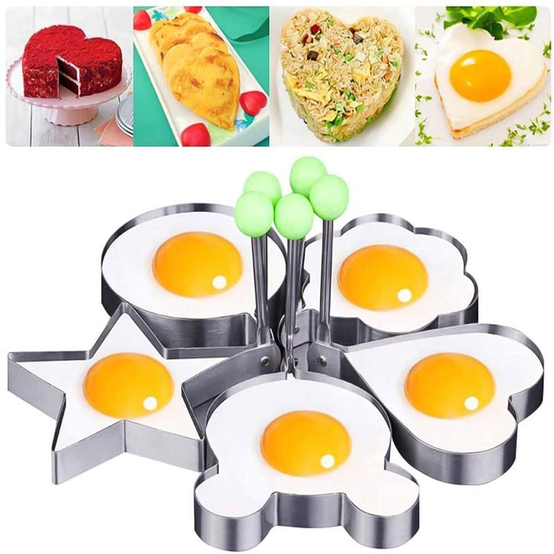Rynx | Stainless Steel Fried Egg Molds