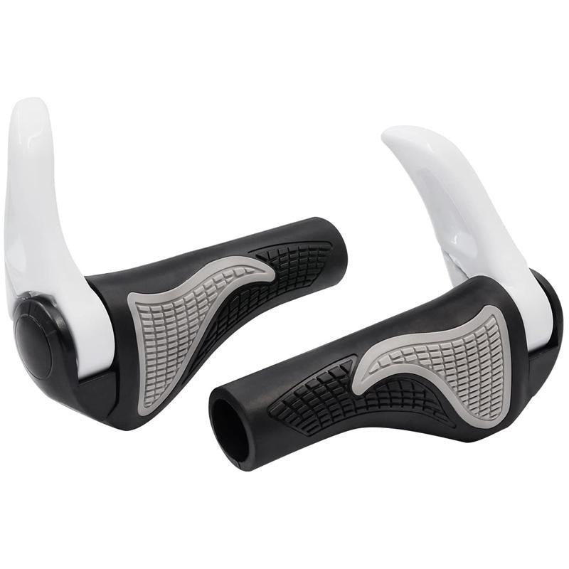 RYNX | Premium ergonomic bicycle grips White