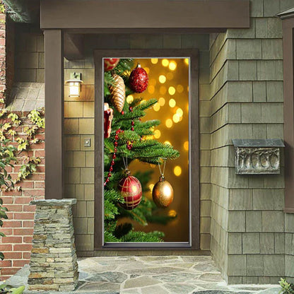 Rynx | Nightmare Before Christmas Outdoor Decorations Props Christmas Elf Door Cover