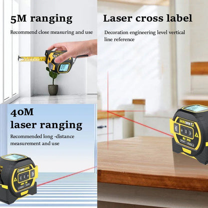 Rynx | 3-in-1 Infrared Laser Tape Measure