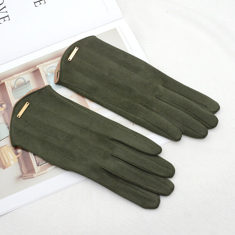 RYNX | Classic Suede Women'S Gloves - Suavetouch Green