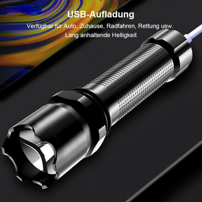Rynx | USB rechargeable portable outdoor flashlight