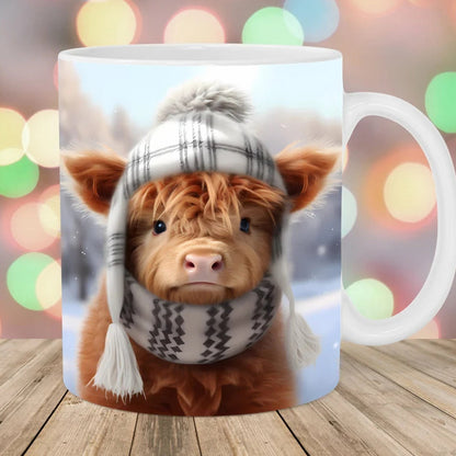 Rynx | Highland Cow Ceramic Mug