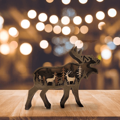 Rynx | 3d Creative Wood Animal Carving Craft Gift