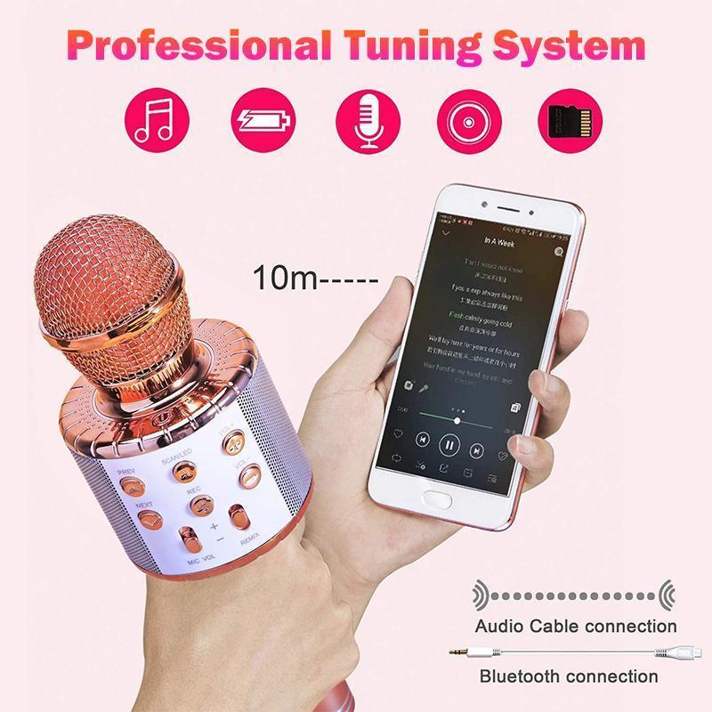 RYNX | Wireless Bluetooth Karaoke Microphone