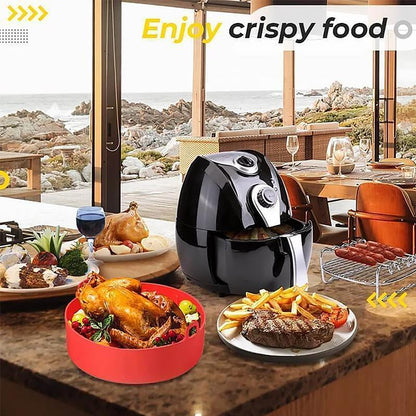Rynx | Air Fryer Tray Easy to Clean Non-Stick Baking Dish