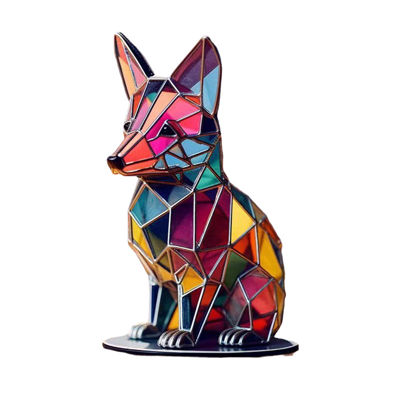 Rynx | Wildlife Art With Base Wildlife Desk Decorations