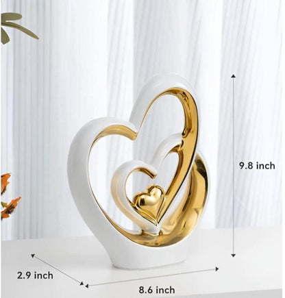 Rynx | Elegant - Twin Hearts Timeless Decoration