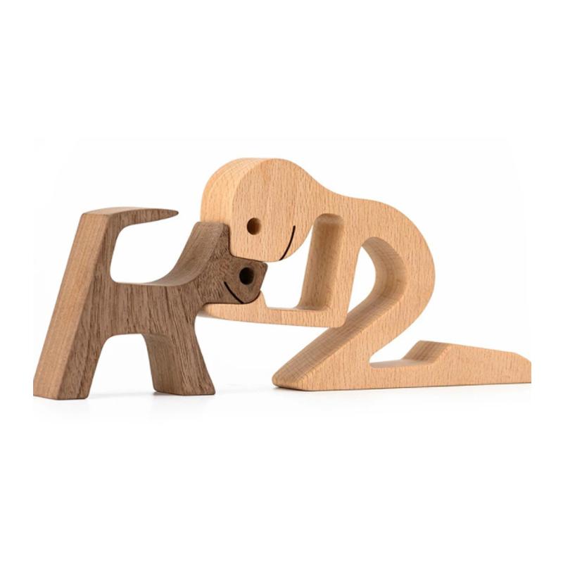 Rynx | Animal Lover Wooden Sculpture Table Decoration