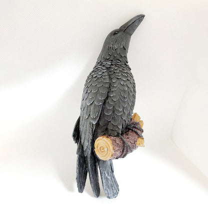 Rynx | Noctura Realistic Decorative Raven – Mood-Enhancing Decoration for Home & Garden