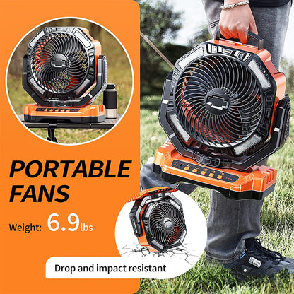 Rynx | Camping LED Fan with Light