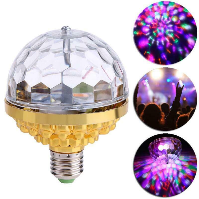 Rynx | LED Disco Ball Colorful Rotating Light Bulb