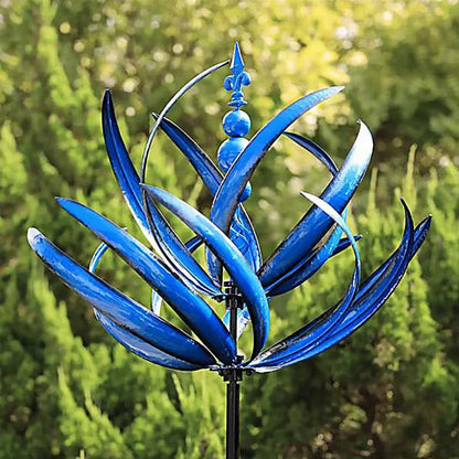 Rynx | Blue Wind Spinner made of Metal