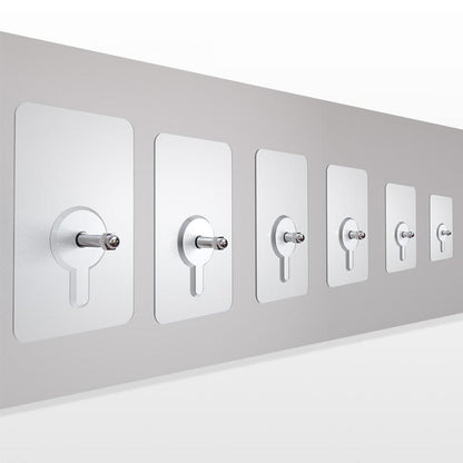 Rynx | Transparent Screw Hooks, 10 Pieces