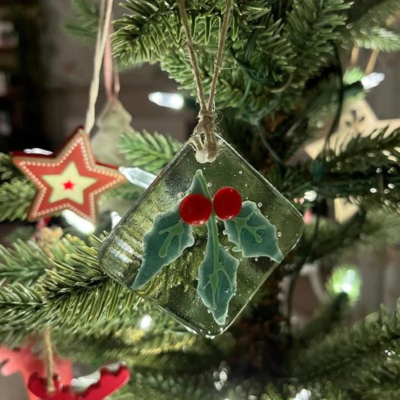 Rynx | Fused Glass Christmas Tree Decoration