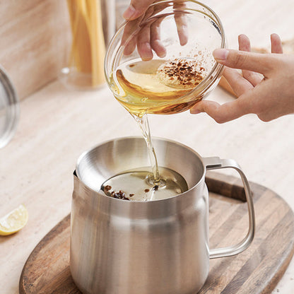Rynx | 2-in-1 304 Stainless Steel Multifunctional Oil Separator Pot