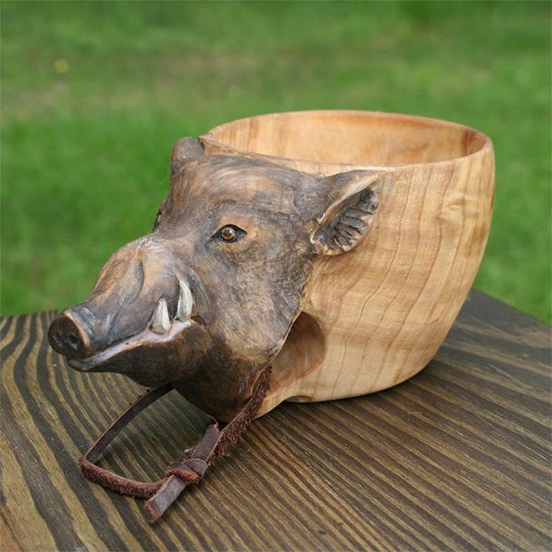 Rynx | Animal Outdoor Wooden Cup