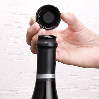 Rynx | Reusable Leak-Proof Silicone Stopper for Champagne and Wine Bottles