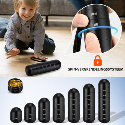 Rynx | Days Portable Pill Box For Travel