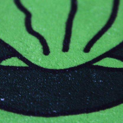 Rynx | Mr. Krabs' Dollar Bath Mat, Non-Slip Bath Mat, Green Bathroom Mats