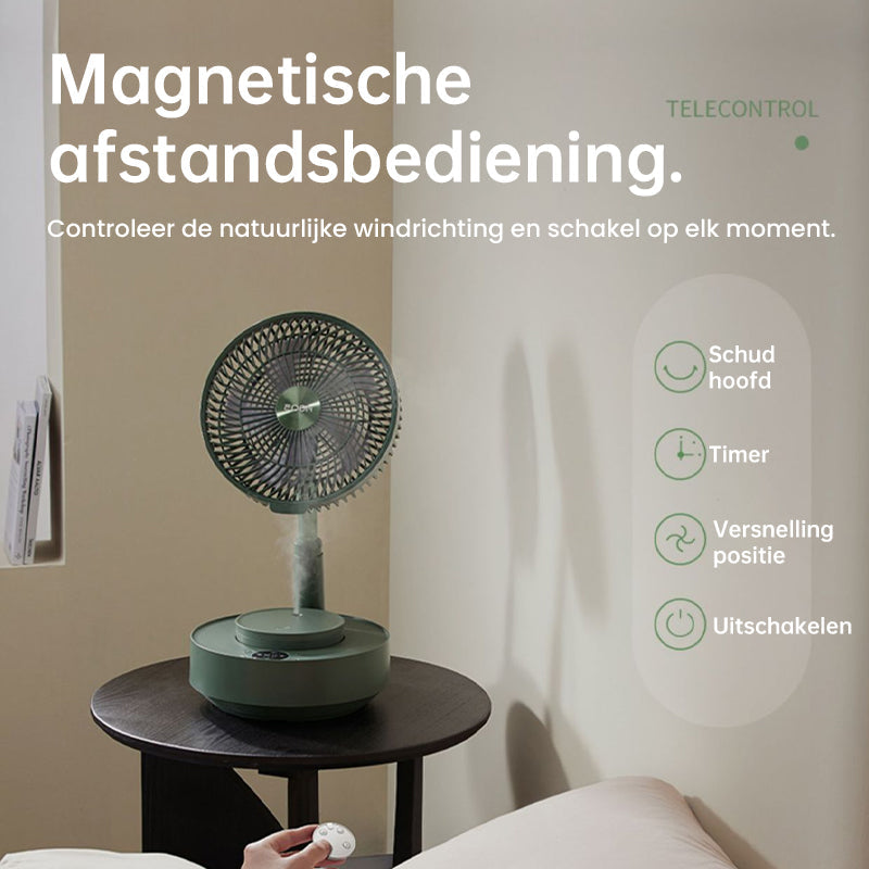 Rynx | Rechargeable Foldable Telescopic Table Fan