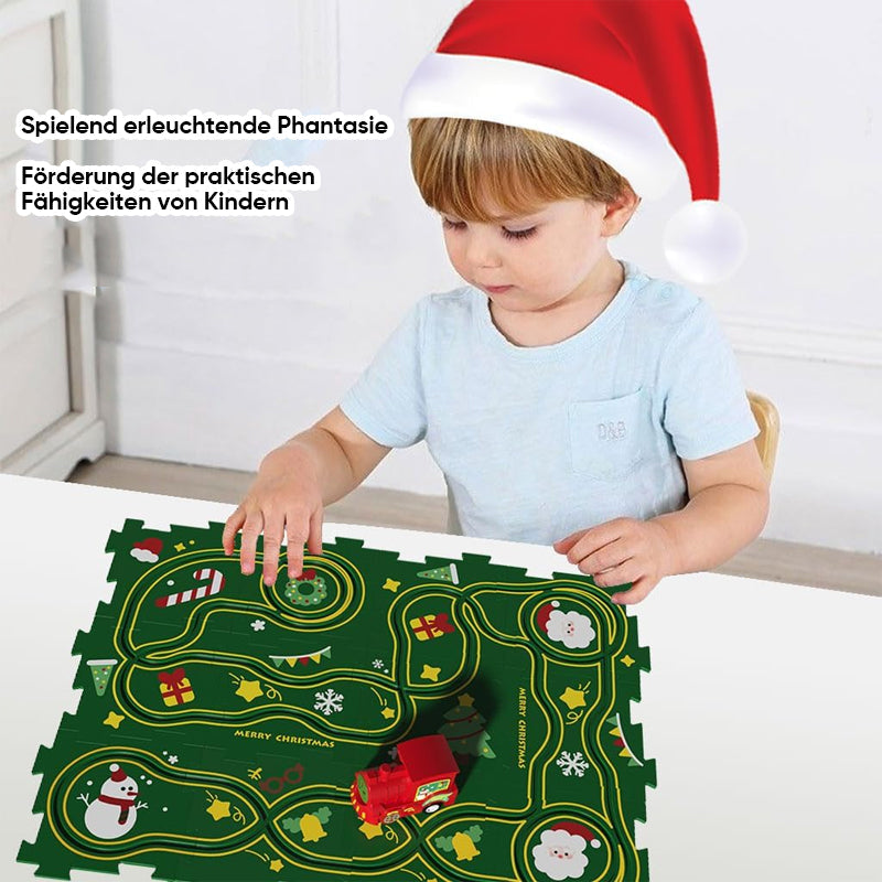 Rynx | Puzzle toy for children with rail vehicles