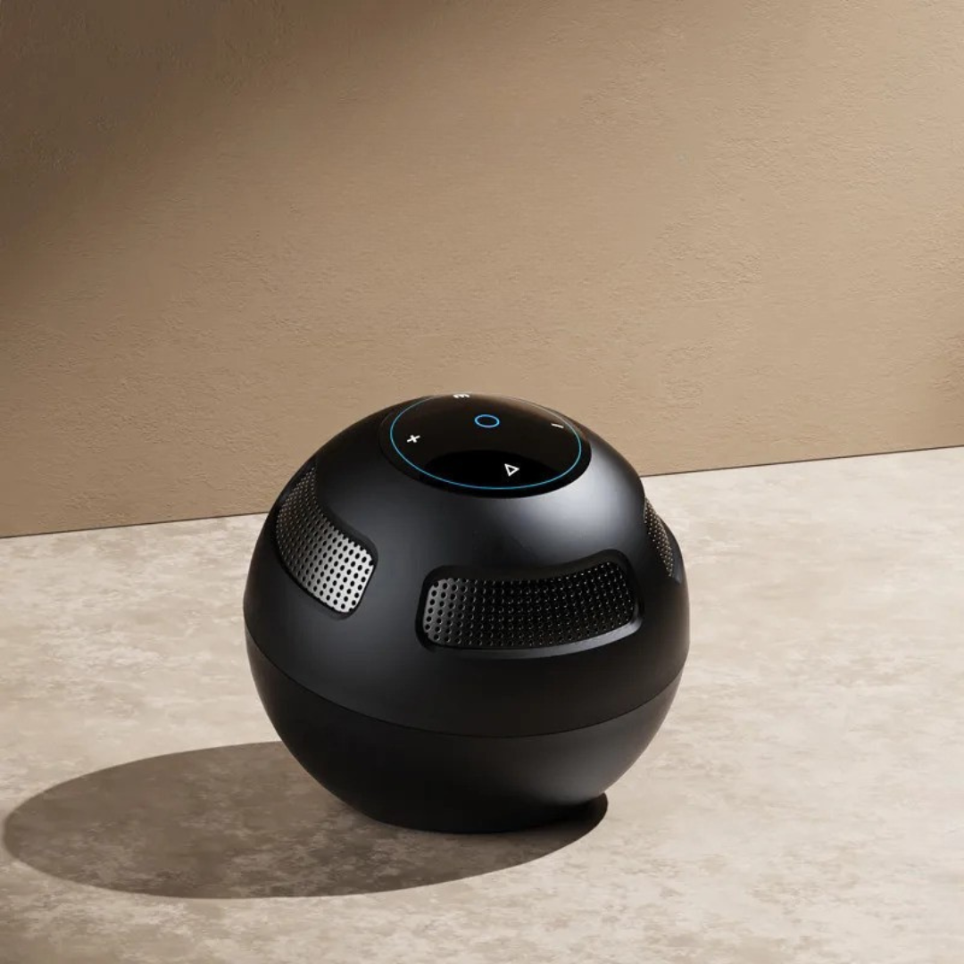 Rynx | AudioSphere – 360° wireless speaker with deep bass