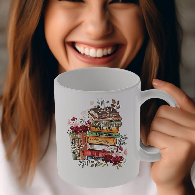 Rynx | Floral Music Album Swiftea Mug