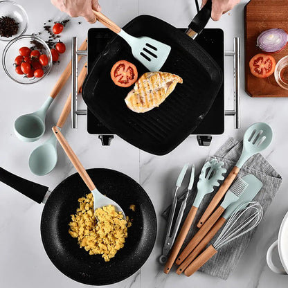RYNX | Sustainable Silicone Kitchen Utensil Set