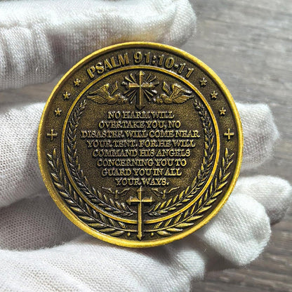 RYNX | The Archangel Michael Watches Over Us Challenge Coin