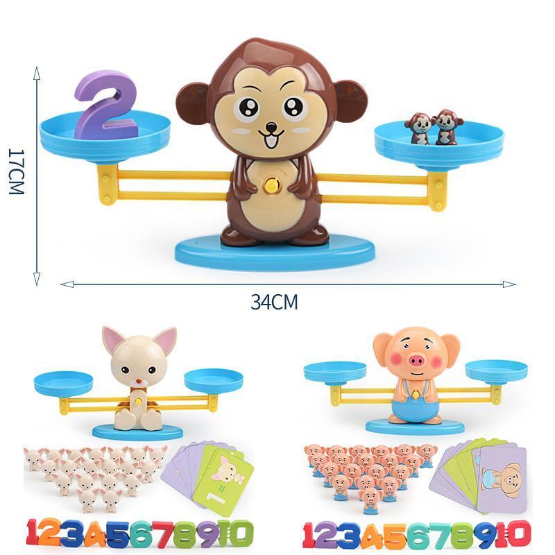 Rynx | Monkey Balance: Cool Math Game for Kids