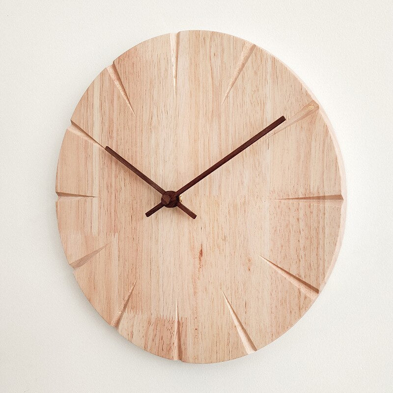 Rynx | ElegantWood - Wood Cut Wall Clock