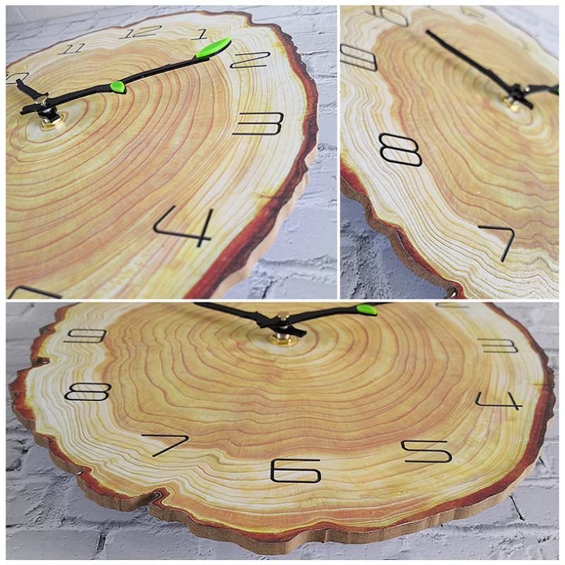 Rynx | Wood Annual Rings Wall Clock