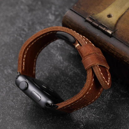 RYNX | Handmade Vintage Leather Apple Watch Band