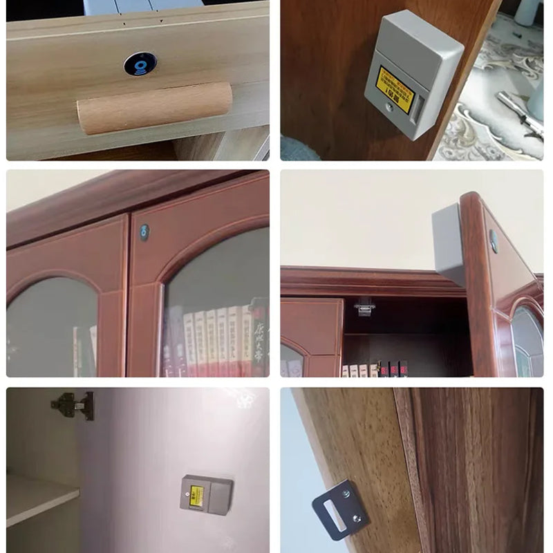 Rynx | Electronic Cabinet Lock DIY for Wooden Drawer Cabinet