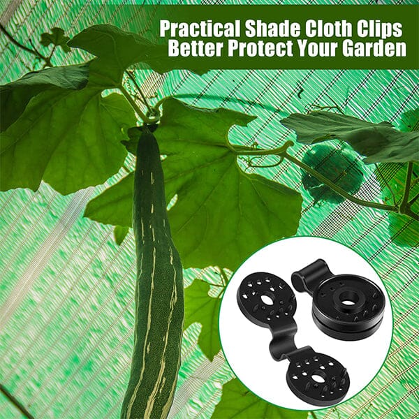 Rynx | Shadow fabric plastic clamps, sun protection net clamps for greenhouse outdoor garden