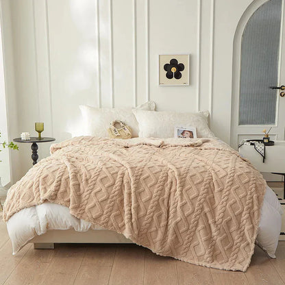 RYNX | Luxury Lambswool Blanket for Bedroom