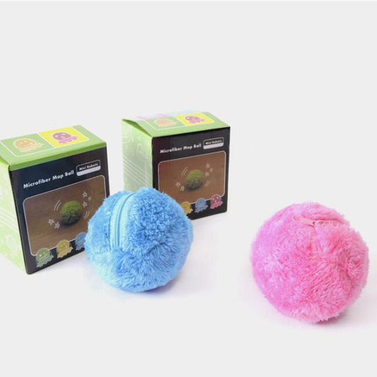 Rynx | Electric Ball Toy for Pets with Plush Cover