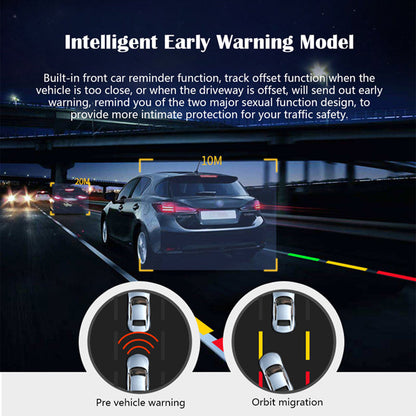 Rynx | 1080P HD 360° Rotating Mini ADAS Dashcam